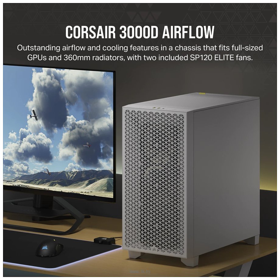 Фотографии Corsair 3000D Airflow CC-9011252-WW