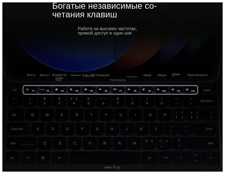 Фотографии Xiaomi Keyboard для Xiaomi Pad 6S Pro (черный)