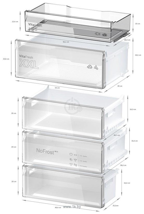Фотографии Bosch Serie 4 KGN49OXBT