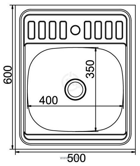 Фотографии Mixline 527975 (полированная, 0.8 мм)