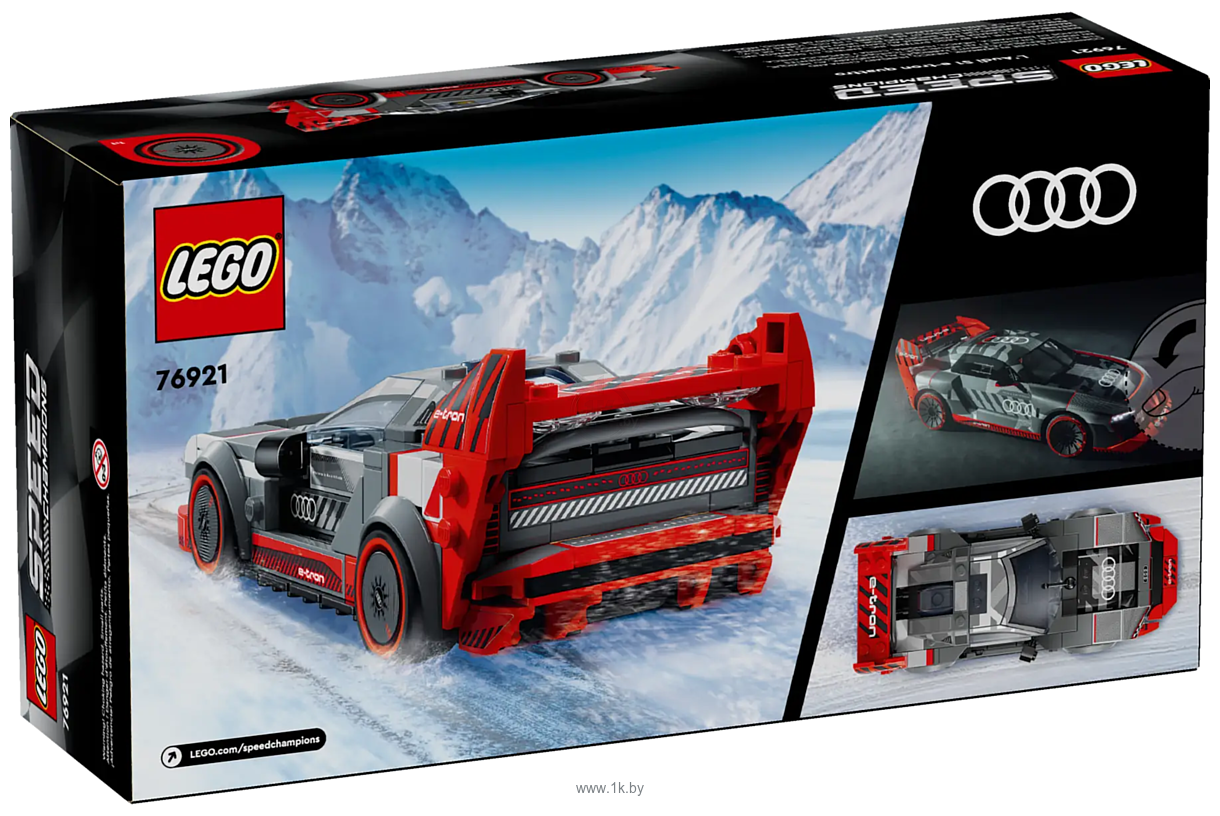 Фотографии LEGO Speed Champions 76921 Гоночный автомобиль Audi S1 e-tron quattro