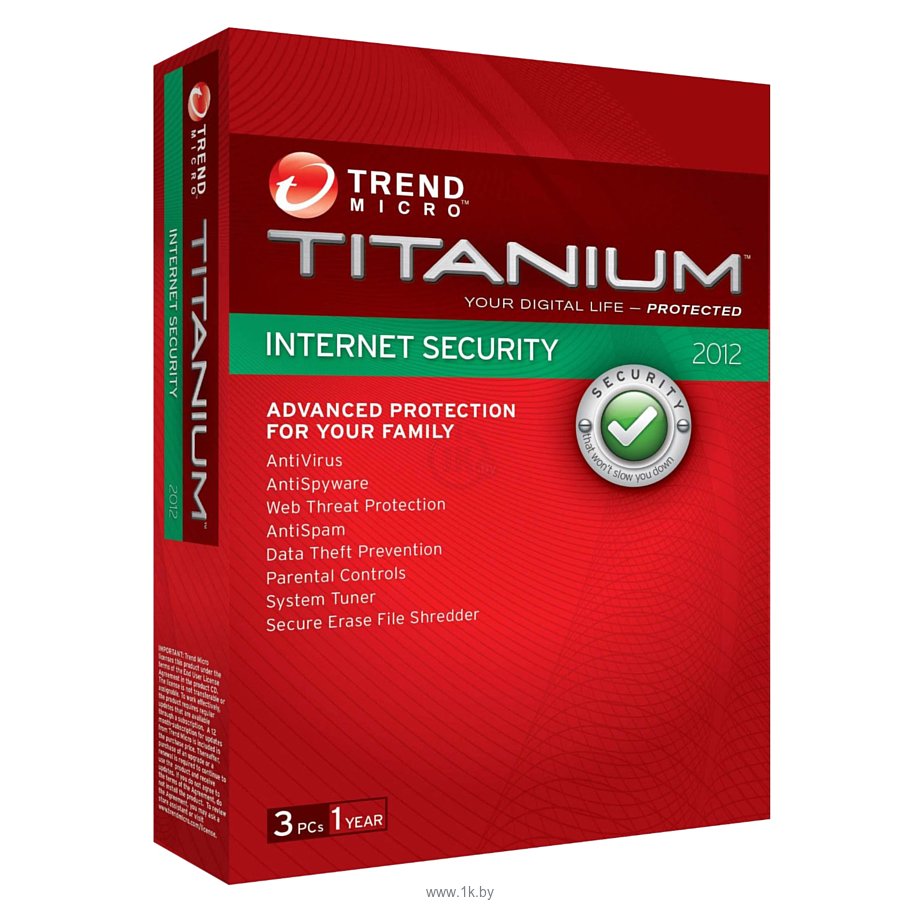 Фотографии Trend Micro Titanium Internet Security 2012 (3 ПК, 1 год)