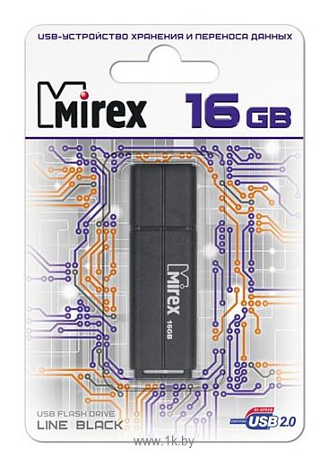 Фотографии Mirex Color Blade Line 16GB (13600-FMULBK16)