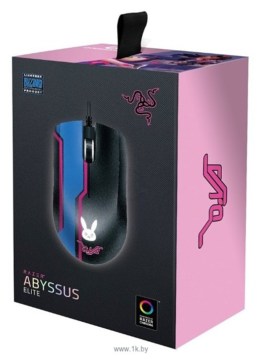 Фотографии Razer Abyssus Elite D.Va Edition Blue-black USB