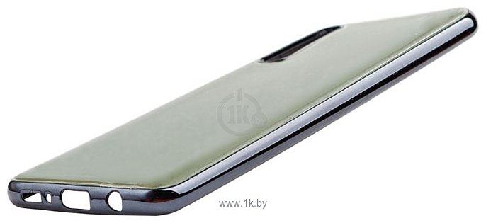 Фотографии EXPERTS Plating Tpu для Samsung Galaxy A50/A30s (темно-зеленый)