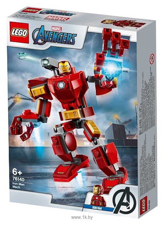 Фотографии LEGO Marvel Super Heroes 76140 Avengers Железный Человек: трасформер