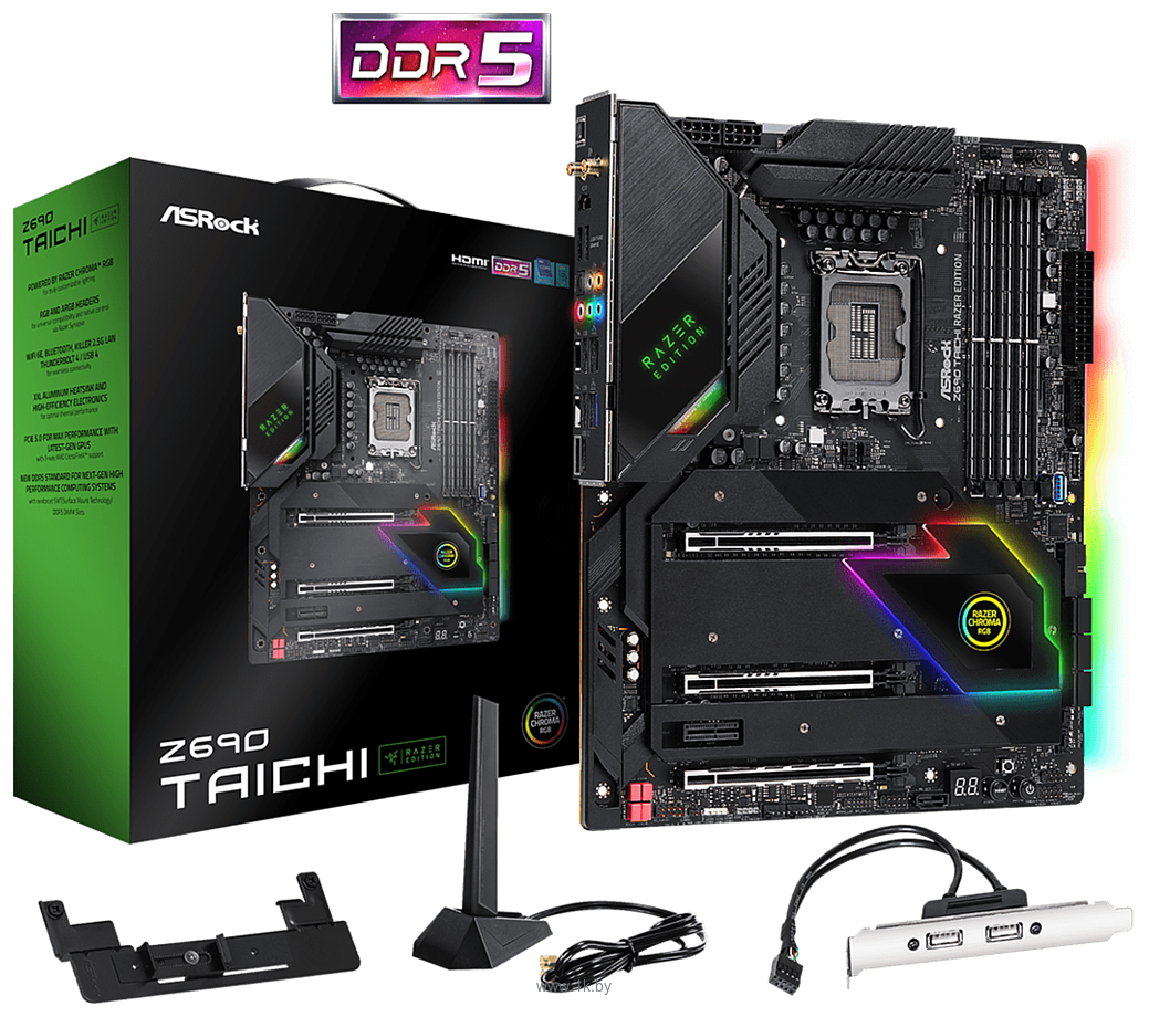 Фотографии ASRock Z690 Taichi Razer Edition