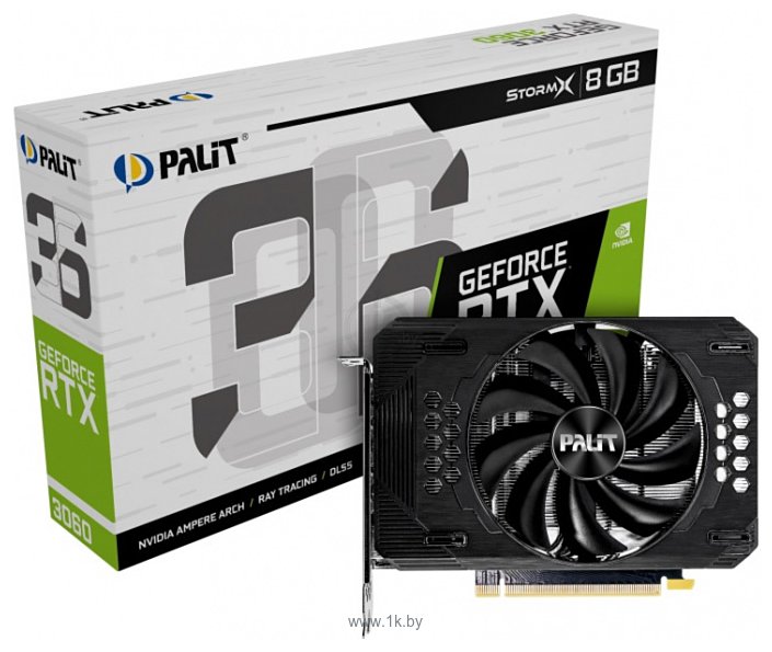 Фотографии Palit GeForce RTX 3060 StormX 8GB (NE63060019P1-190AF)