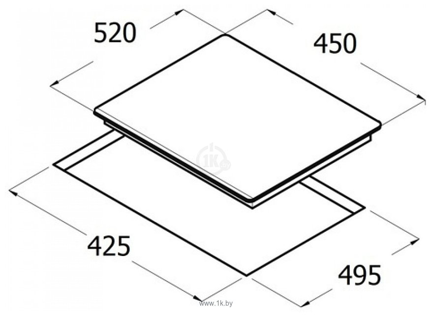 Фотографии Schtoff H4502P05IS (белое стекло)