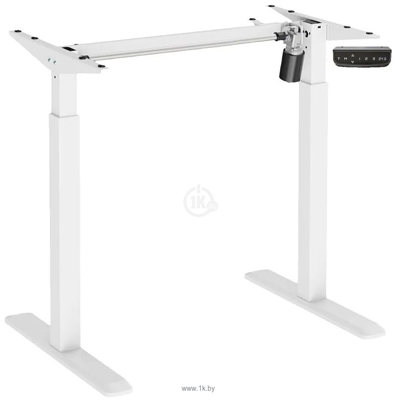 Фотографии ErgoSmart Electric Desk Prime 1360х800х36 мм (альпийский белый/белый)