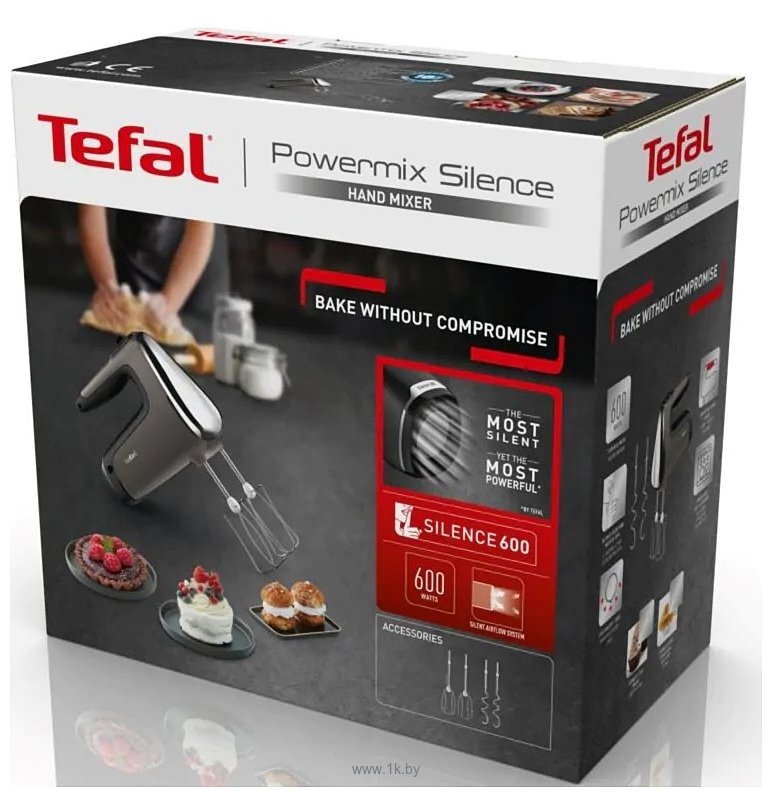 Фотографии Tefal PowerMix Silence HT650E38