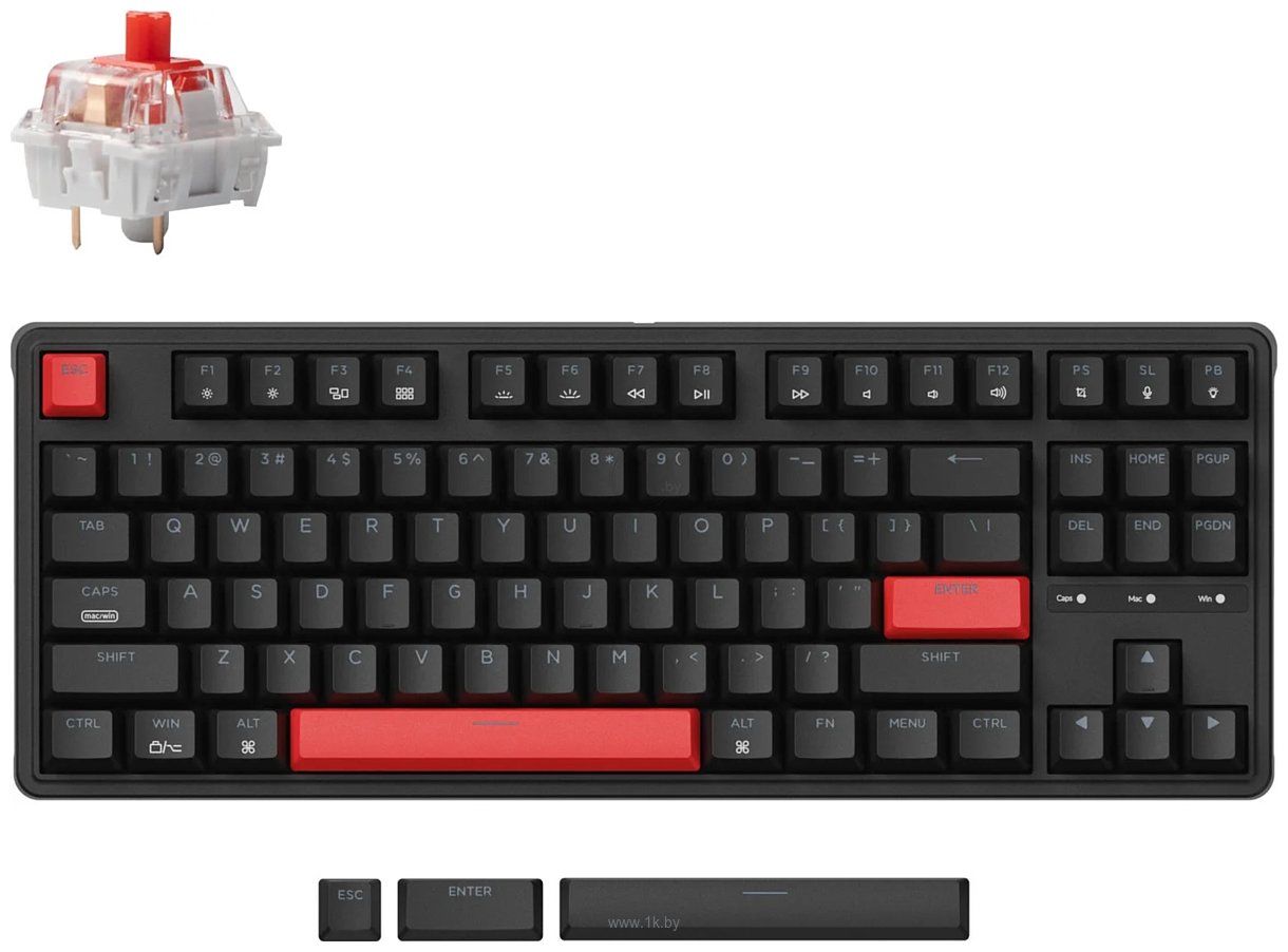 Фотографии Keychron C3 Pro RGB C3P-H1-RU Gateron G Pro Red