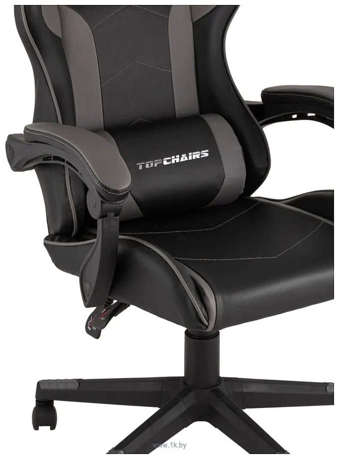 Фотографии TopChairs Shadow GF-8079 (черно-серый) Фотографии TopChairs Shadow GF-8079 (черно-серый)