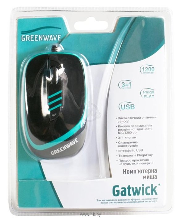 Фотографии Greenwave Gatwick black USB