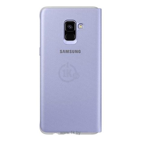 Фотографии Samsung Neon Flip Cover для Galaxy A8+ (фиолетовый)
