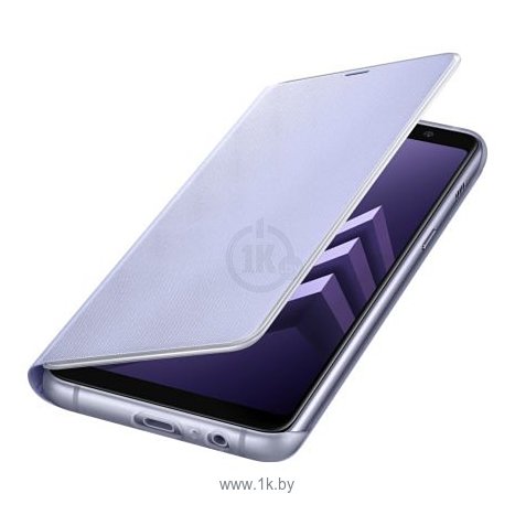 Фотографии Samsung Neon Flip Cover для Galaxy A8+ (фиолетовый)