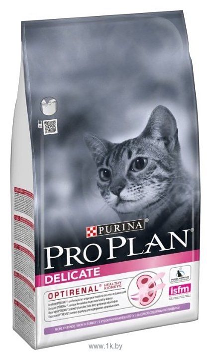 Фотографии Purina Pro Plan Delicate feline rich in Turkey dry (1.5 кг)