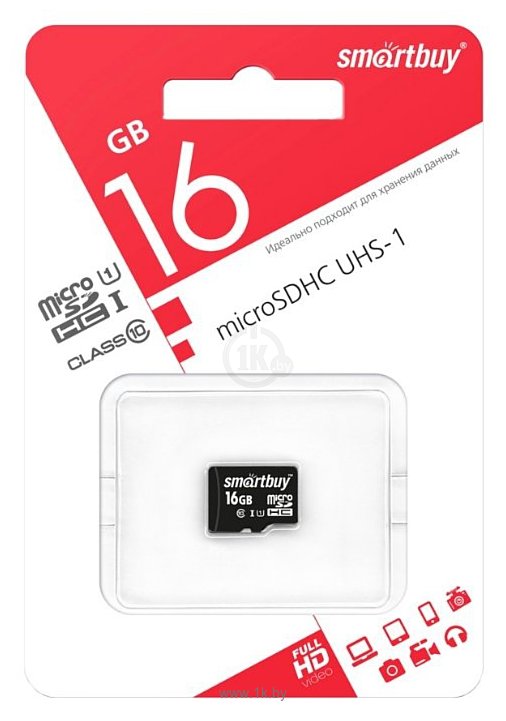 Фотографии SmartBuy microSDHC SB16GBSDCL10-00LE 16GB