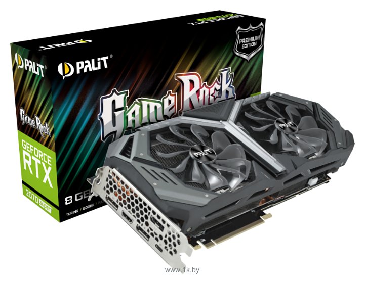Фотографии Palit GeForce RTX 2070 SUPER GameRock Premium (NE6207SH20P2-1040G)