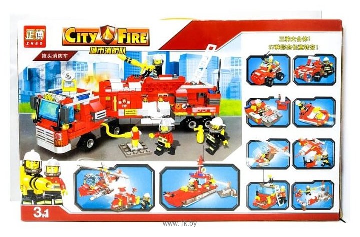 Фотографии ZHBO City Fire 5515 Пожарная станция