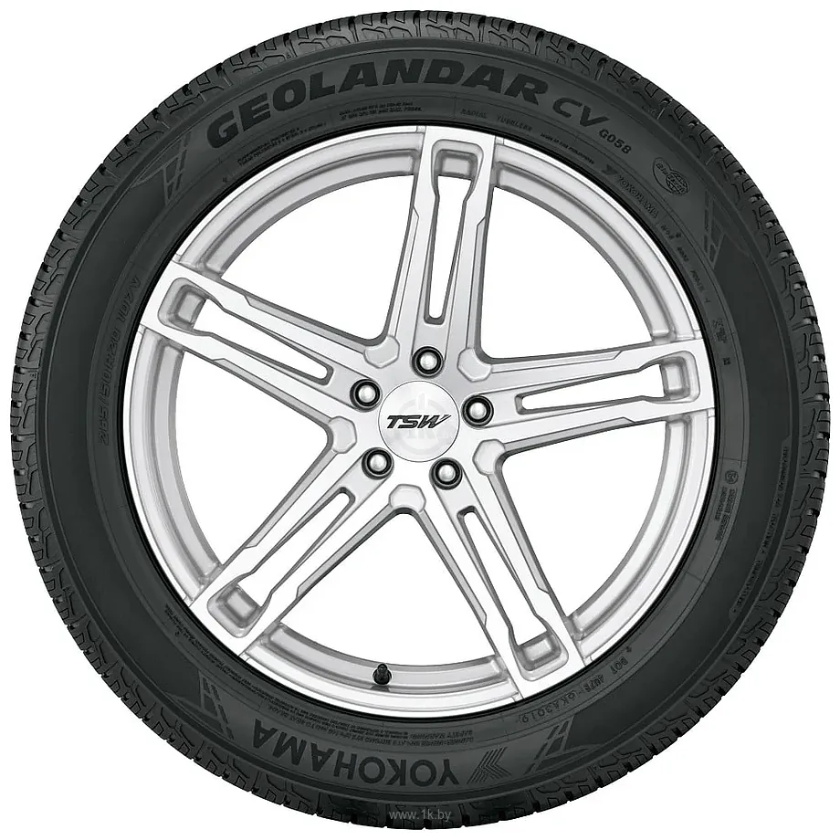 Фотографии Yokohama Geolandar CV G058 255/60 R17 99H