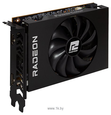 Фотографии PowerColor Radeon RX 6500 XT ITX 4GB (AXRX 6500 XT 4GBD6-DH)