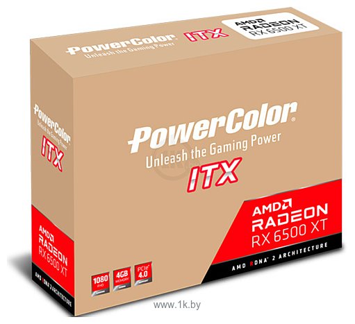 Фотографии PowerColor Radeon RX 6500 XT ITX 4GB (AXRX 6500 XT 4GBD6-DH)