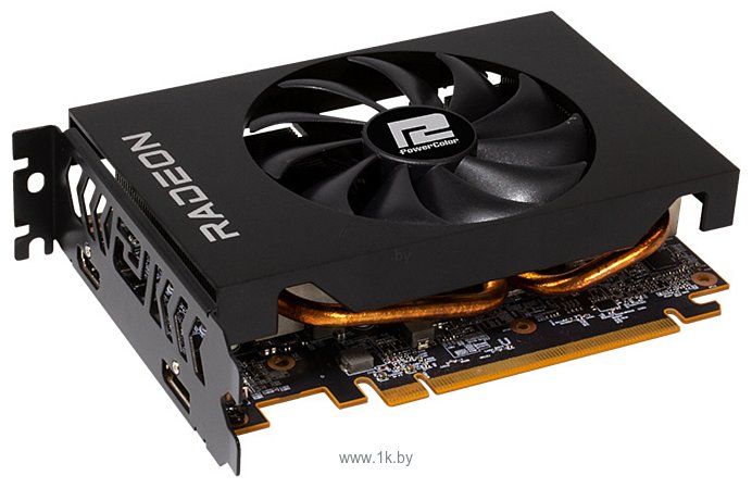 Фотографии PowerColor Radeon RX 6500 XT ITX 4GB (AXRX 6500 XT 4GBD6-DH)