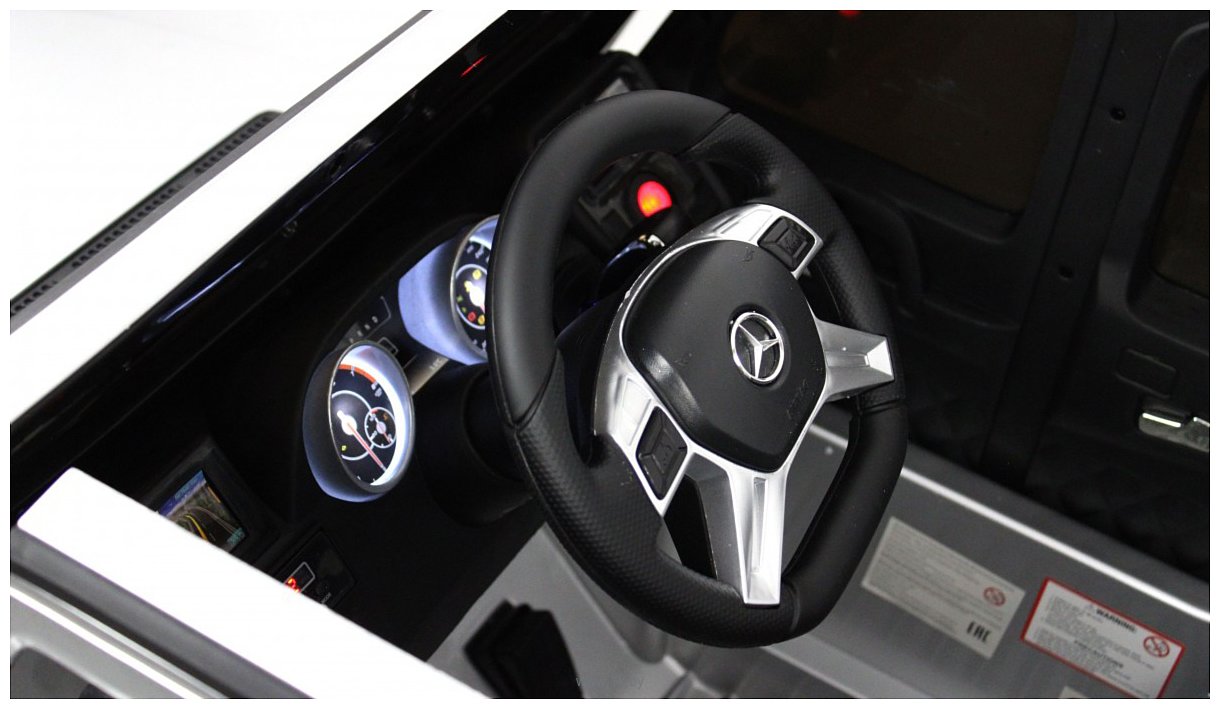 Фотографии RiverToys Мercedes-Benz AMG G65 4WD (серый глянцевый)
