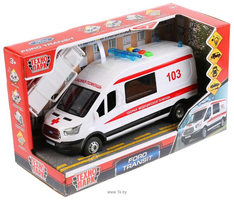 Фотографии Технопарк Ford Transit Скорая TRANSITVAN-22PLAMB-WH