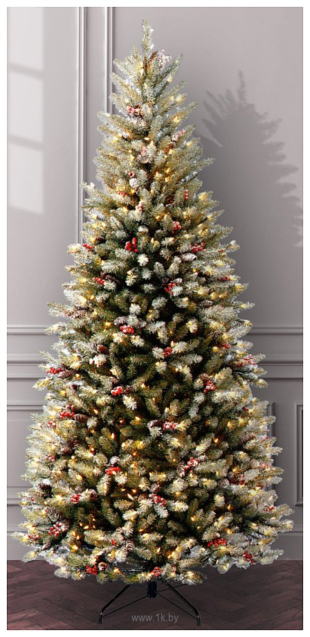 Фотографии National Tree Company Snowy Dunhill Fir 2.25 м (DUF-301-75)