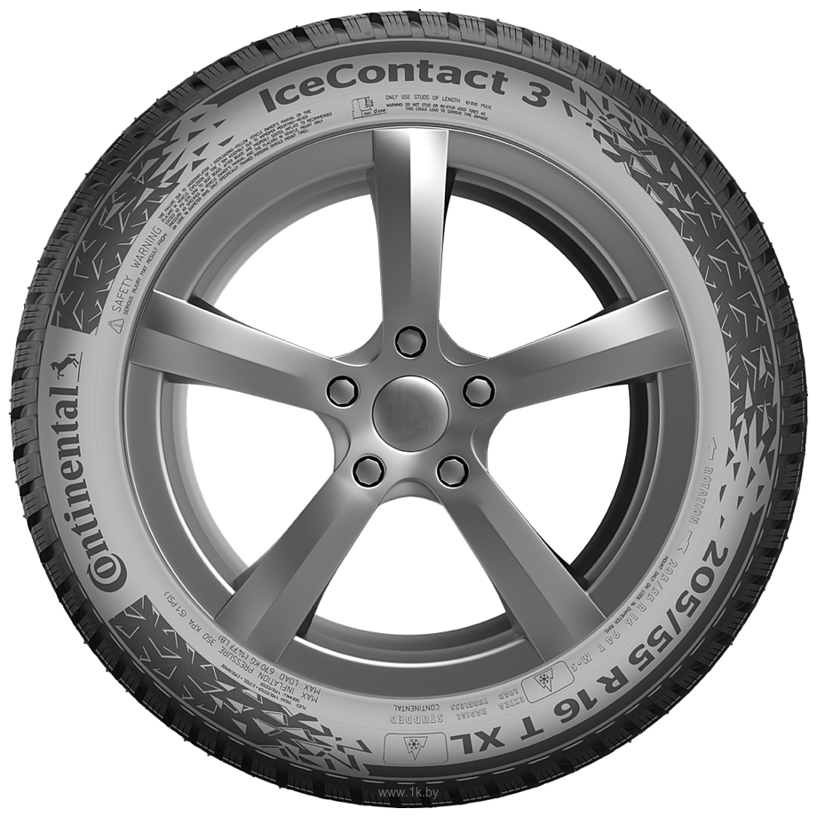 Фотографии Continental IceContact 3 255/35 R20 97T (с шипами)