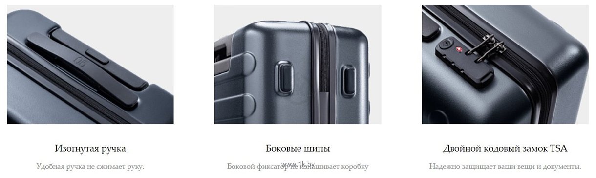 Фотографии 90 Ninetygo Rhine Pro Luggage 24 (розовый)