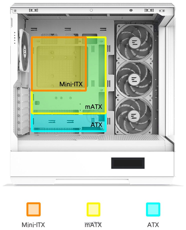 Фотографии Zalman P50 DS (белый)