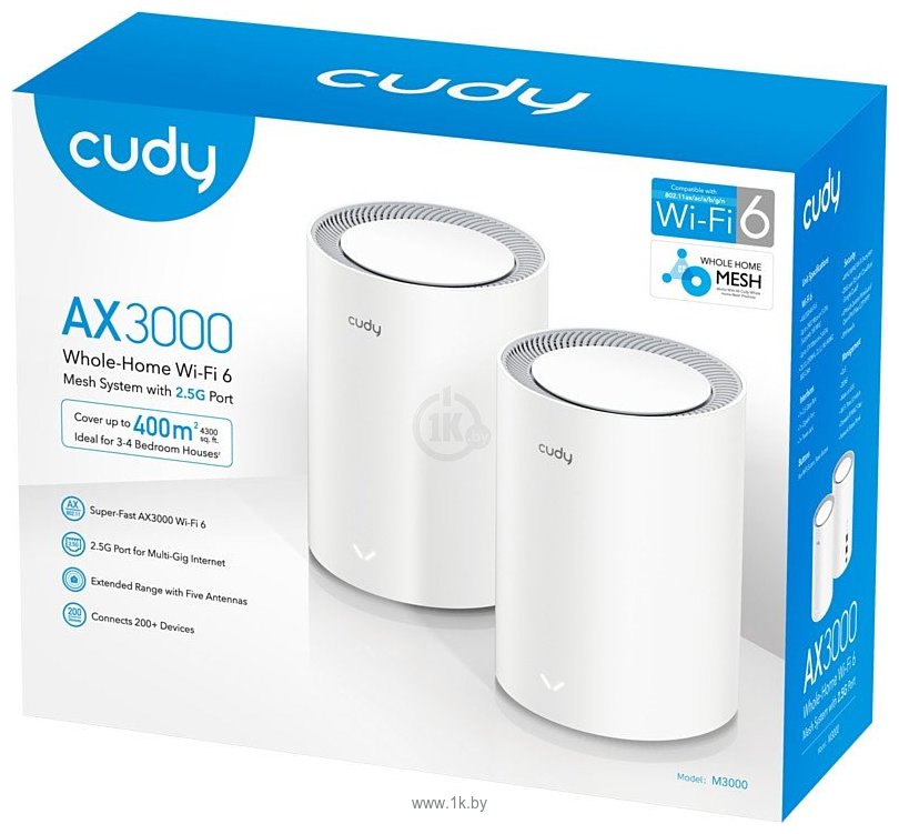 Фотографии Cudy M3000 2.0 (2-Pack)