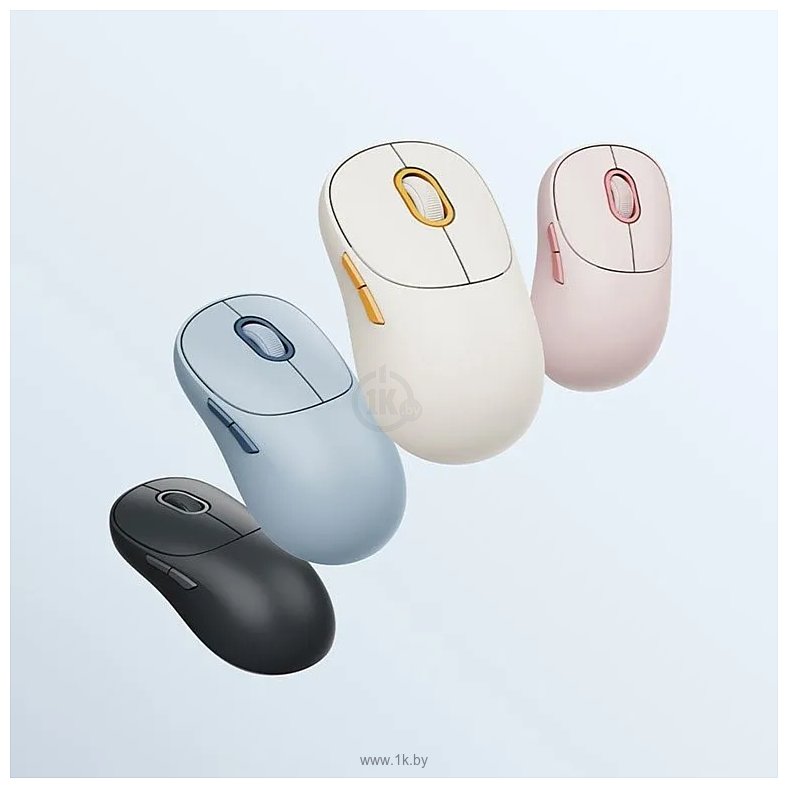 Фотографии Xiaomi Wireless Mouse 3 XMWXSB03YM blue, международная версия