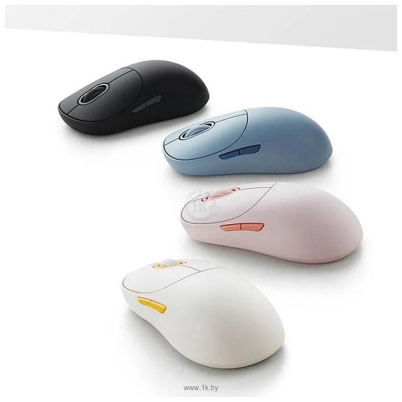 Фотографии Xiaomi Wireless Mouse 3 XMWXSB03YM blue, международная версия