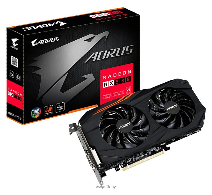 Фотографии GIGABYTE Radeon RX 580 Aorus 4096Mb (GV-RX580AORUS-4GD)