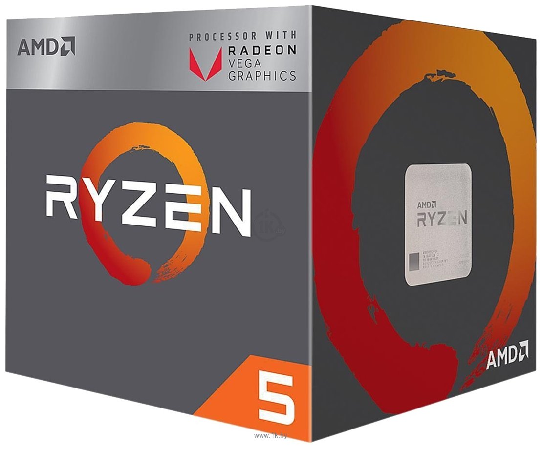 Фотографии AMD Ryzen 5 2400G Raven Ridge (AM4, L3 4096Kb)