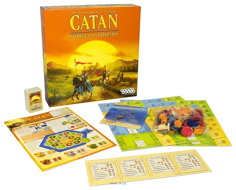 Фотографии Мир Хобби Catan: Города и рыцари (новое издание)