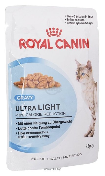 Фотографии Royal Canin (0.085 кг) 1 шт. Ultra Light (в соусе)