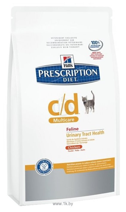 Фотографии Hill's Prescription Diet C/D Multicare Feline Chicken dry (5 кг)