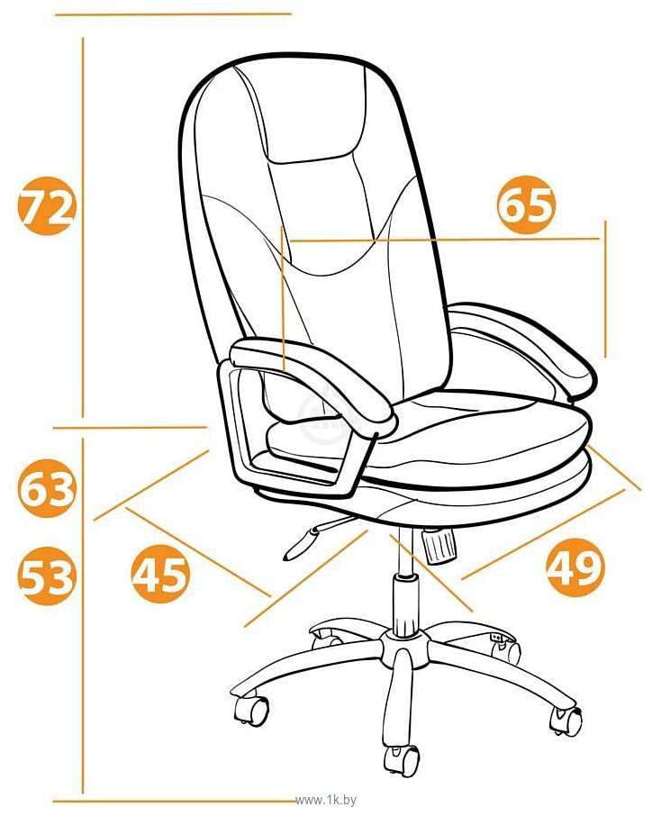 Фотографии TetChair Softy LUX (флок, серый)