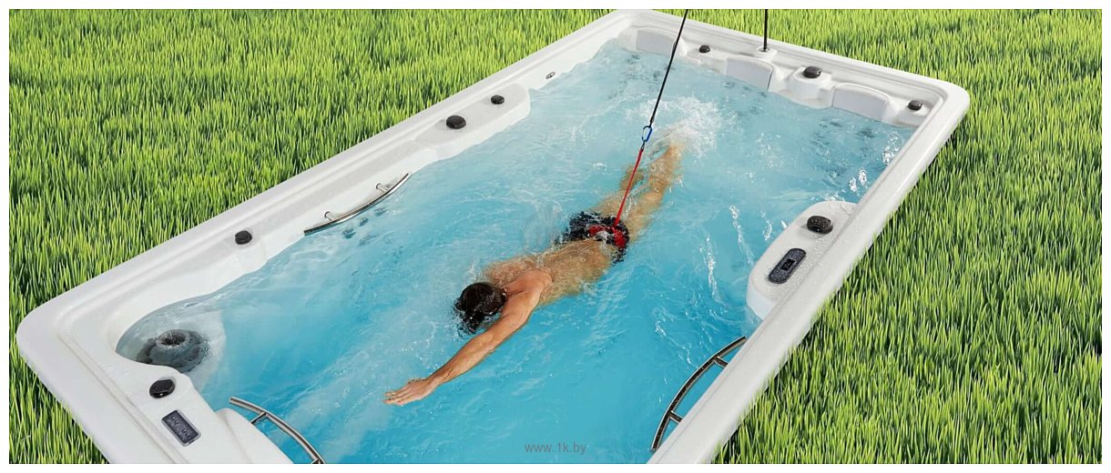 Фотографии Aquavia Spa In-ground Fitness Hot Tub 400x230 (sterling)