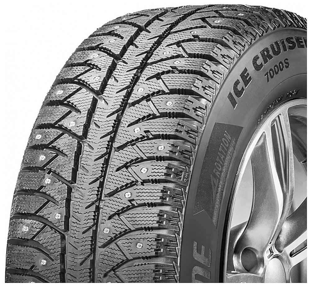 Фотографии Bridgestone Ice Cruiser 7000S 205/50 R17 93T (под шип)