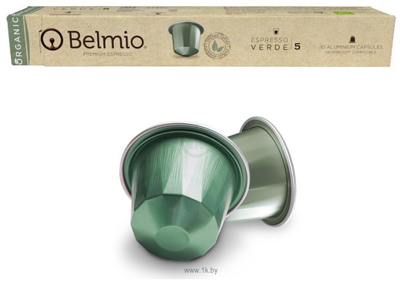 Фотографии Belmio Verde 5 в капсулах 10 шт