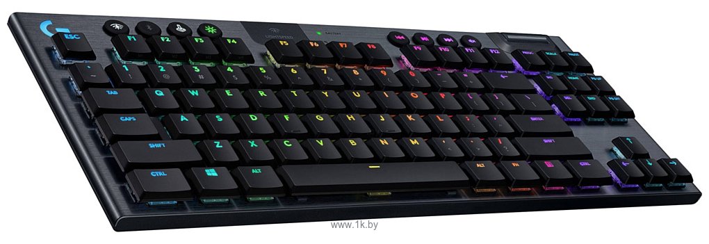 Фотографии Logitech G915 TKL Lightspeed GL Linear нет кириллицы