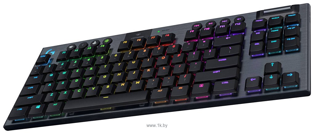 Фотографии Logitech G915 TKL Lightspeed GL Linear нет кириллицы