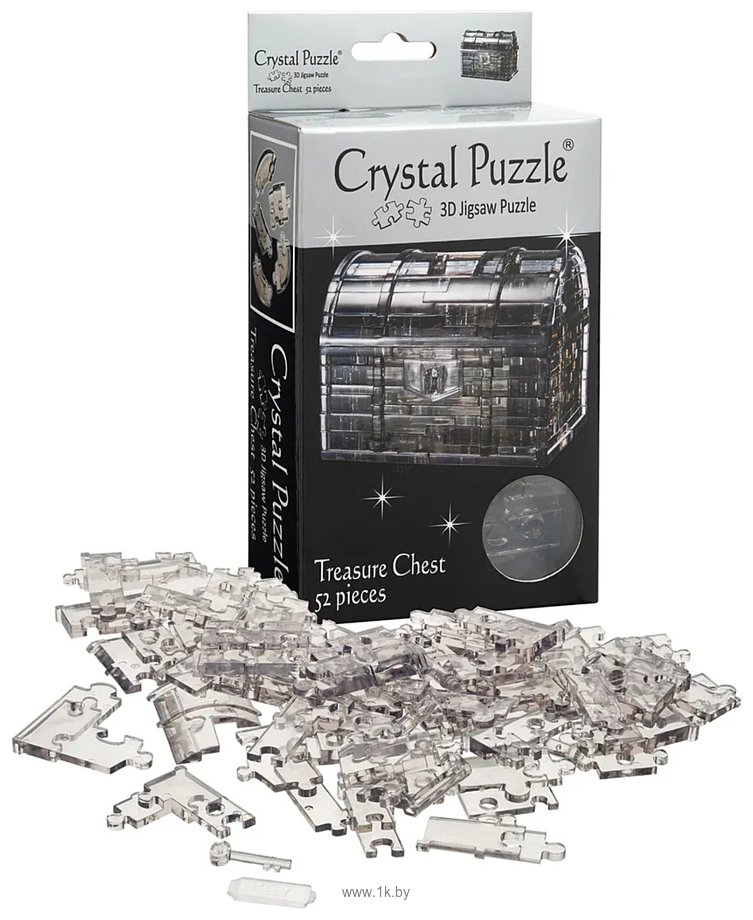 Фотографии Crystal Puzzle Сундук пиратский 90017