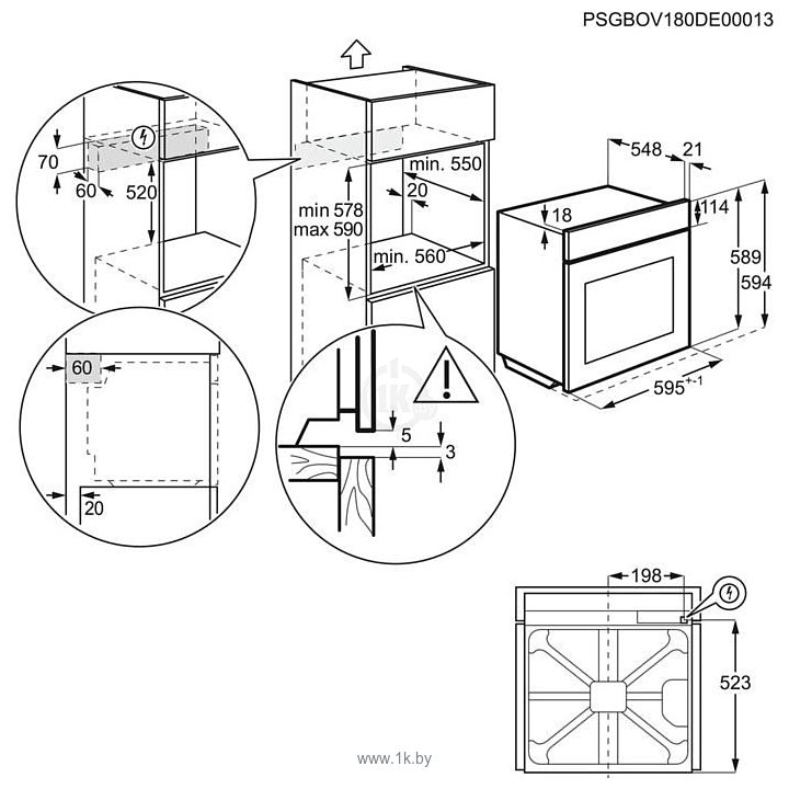 Фотографии Electrolux EOE8P39WV